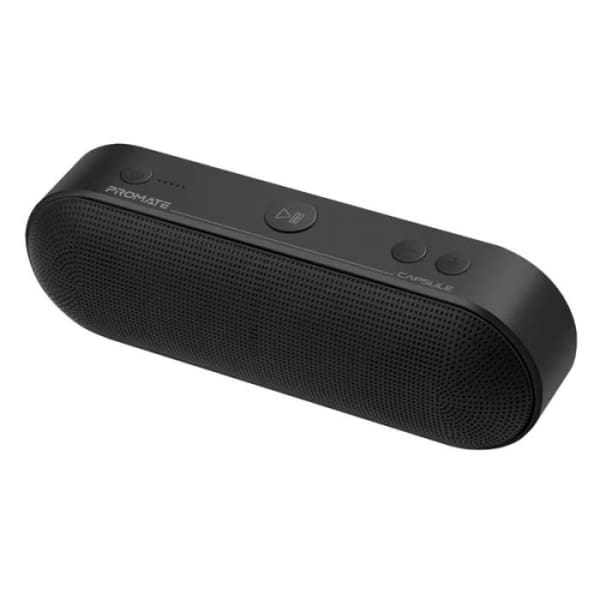 Enceinte PROMATE capsule haute définition Bluetooth noir Enceinte PROMATE capsule haute définition Bluetooth noir
